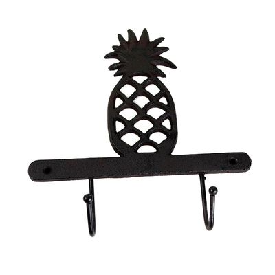 quality Pineapple Vintage Wall Mounted Key Hanger  Cast Iron Crafts factory