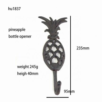 quality Pineapple Vintage Wall Mounted Key Hanger  Cast Iron Crafts factory
