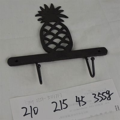 quality Pineapple Vintage Wall Mounted Key Hanger  Cast Iron Crafts factory