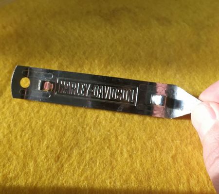 quality Embossed Brands Logo Vintage Stainless Steel Bottle Opener factory