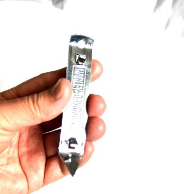 quality Embossed Brands Logo Vintage Stainless Steel Bottle Opener factory