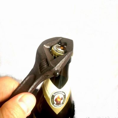 quality Spanner Shape Cast Iron Bottle Opener factory