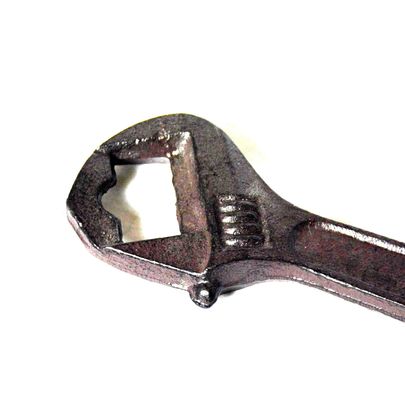 quality Spanner Shape Cast Iron Bottle Opener factory