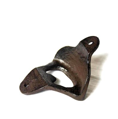 quality Wall Mount Iron Bottle Opener Cast Iron Crafts For Bar Club factory