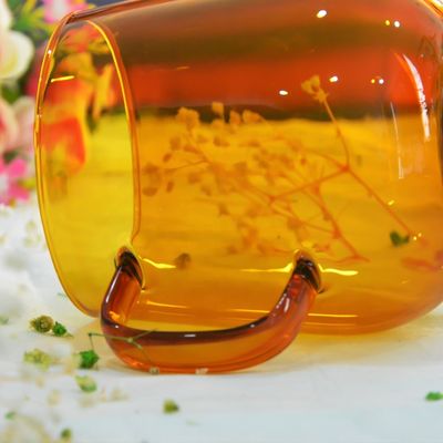 quality Colored High Borosilicate Tumbler Drinking Glasses factory