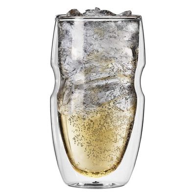 quality Personalize Borosilicate Double Wall Tumbler Drinking Glasses factory