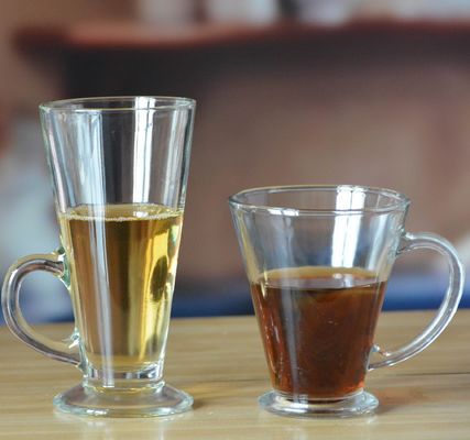 quality Irish Style Machine Made Crystal Whisky Tumblers With Handle factory