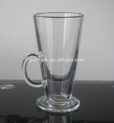 quality Irish Style Machine Made Crystal Whisky Tumblers With Handle factory