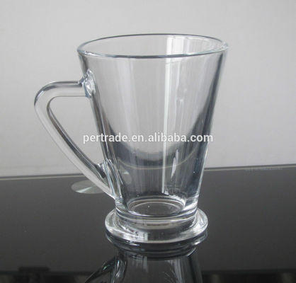 quality Irish Style Machine Made Crystal Whisky Tumblers With Handle factory