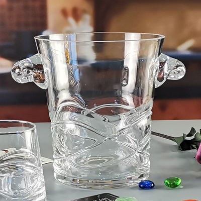 quality Unique Handmade Whiskey Glass With Inlaid Eyes Design factory
